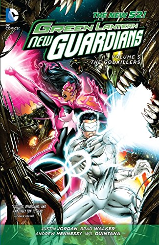 Green Lantern: New Guardians Vol. 5: Godkillers (The New 52) book cover