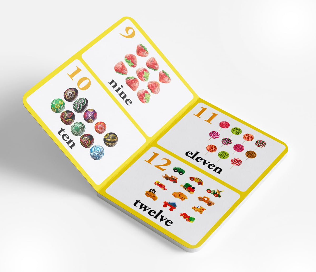 Numbers 1 - 2 - 3 | Ages 0–5 Years | Padded Board Book | Counting Book For Kids | Large Font & Bold Text | | Number Recognition For Childrens & Babies | Toddlers & Preschoolers | Latest Edition