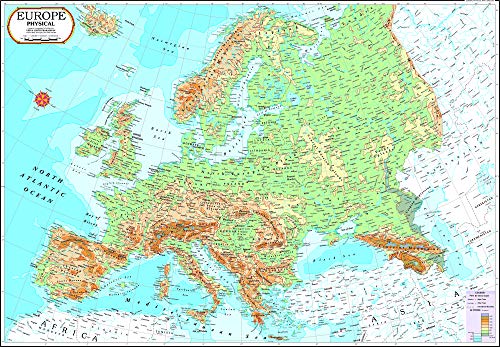 Europe Map - Physical
