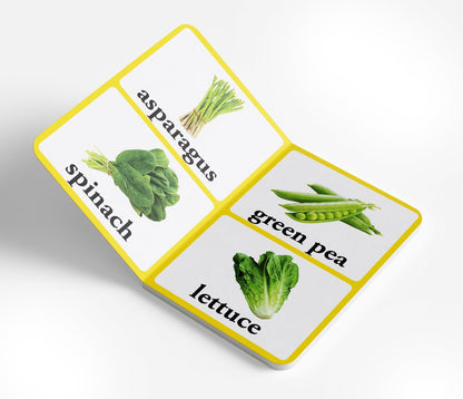 Vegetables | Large Font | Age 0–5 Years | Early Learning | Board Book For Kids | Vocabulary Building | Carrots | Potatoes | Tomatoes | Bright Pictures | Babies | Toddlers | Preschoolers | New Edition