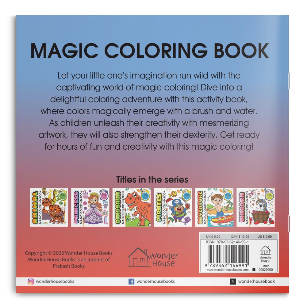 Transport Magic Coloring Book