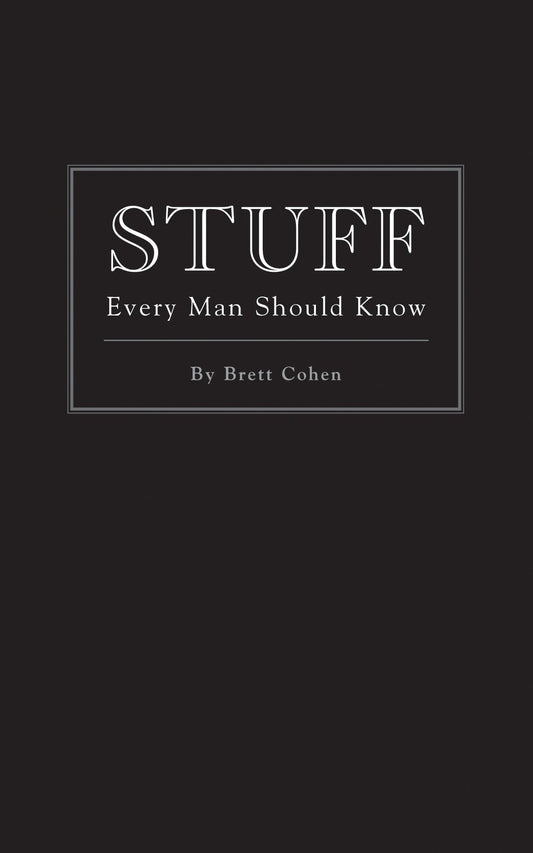 Stuff Every Man Should Know book cover