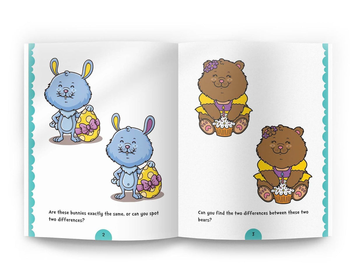 101 Spot The Differences | Fun Activity Book For Children | Improve Observation & Concentration | Ages 5–9 | 3+ Hours Of Engaging Puzzles