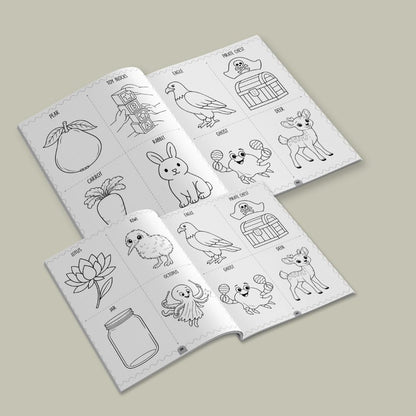 Colouring Book for Kids - 200+ Colouring Activities - Gift to Children for Painting, Drawing & Colouring - Shapes, Numbers, Animals, Festivals, Flowers, Vegetables - 2 to 5 years old