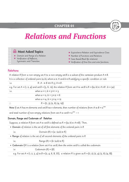 Arihant CBSE Question Bank Class 12 Mathematics For Board Exam 2027 | Chapterwise PYQs (2026–2016) with Revision Theory, Detailed Solutions, Exam Tips & Sample Papers As per Latest CBSE Syllabus