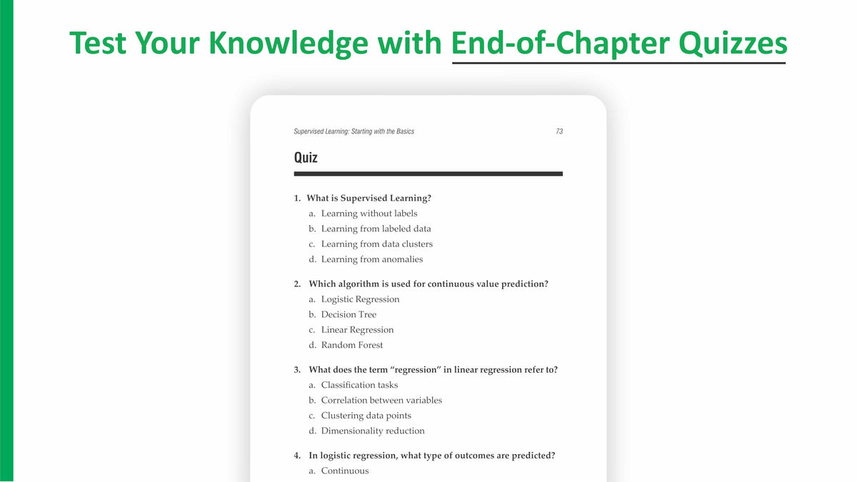 Machine Learning Essentials You Always Wanted to Know: A Hands-On Beginner's Guide to Mastering AI, Supervised, Unsupervised, and Deep Learning Algorithms (Self-Learning Management)