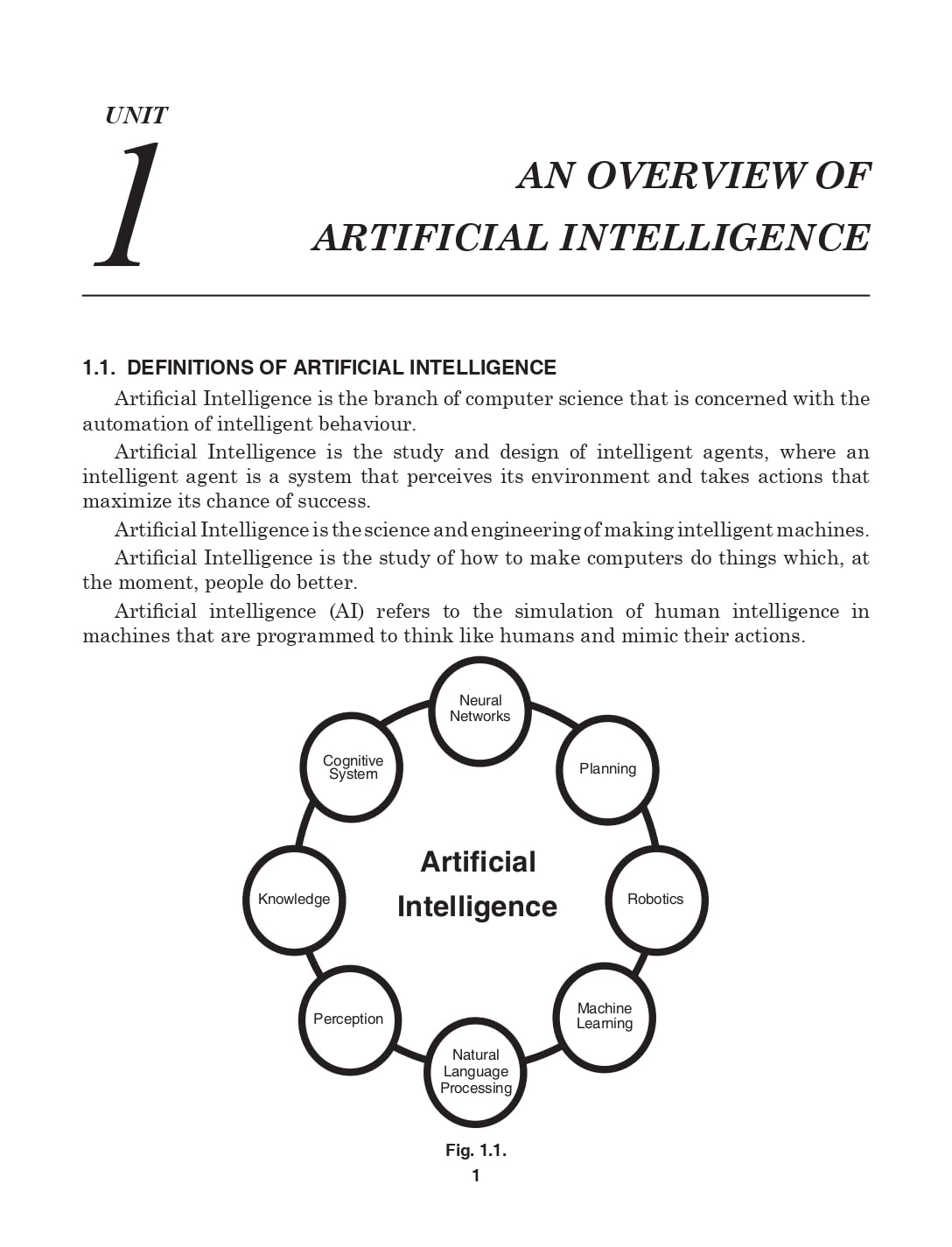 Artificial Intelligence for Engineers