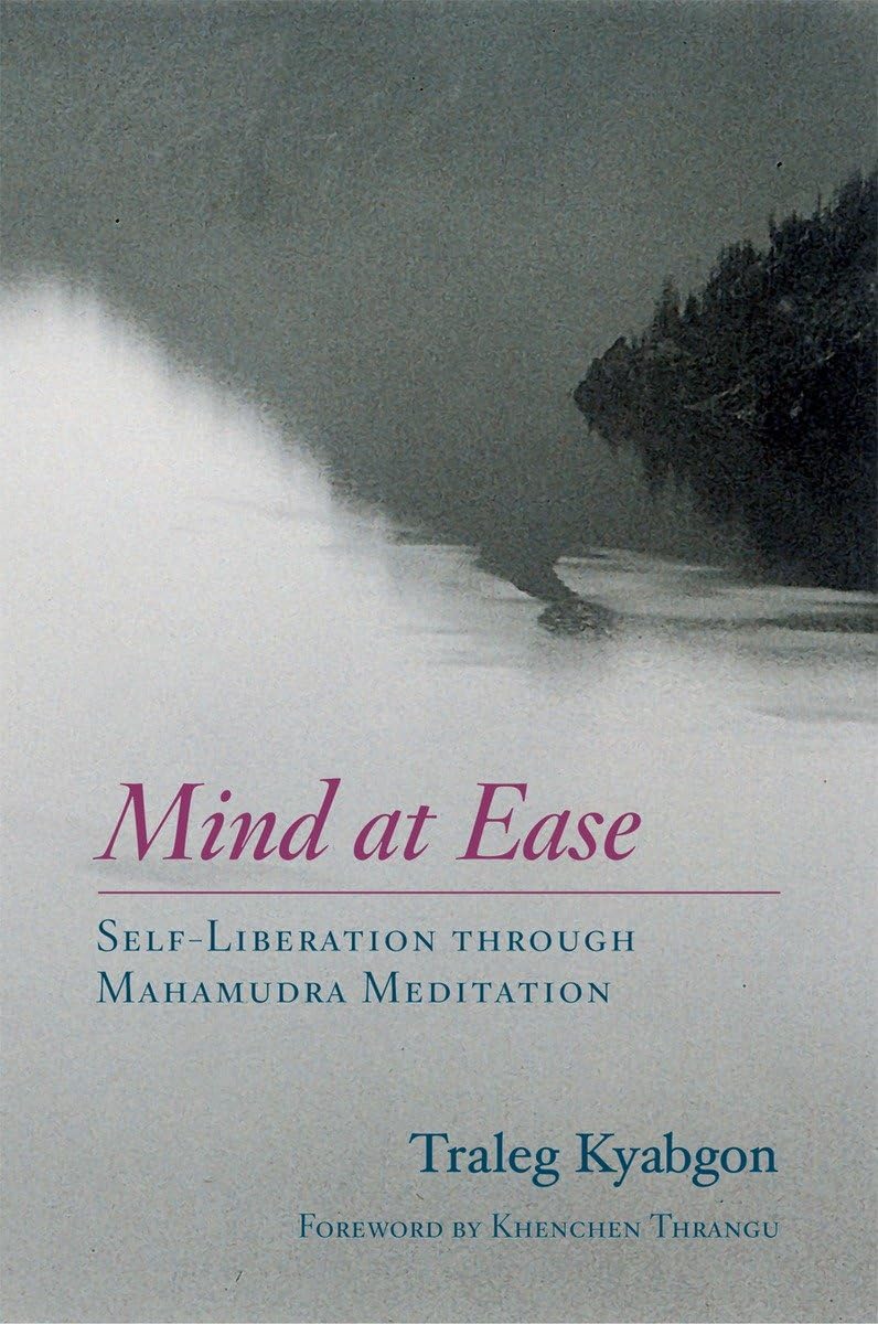 Mind at Ease: Self-Liberation Through Mahamudra Meditation book cover
