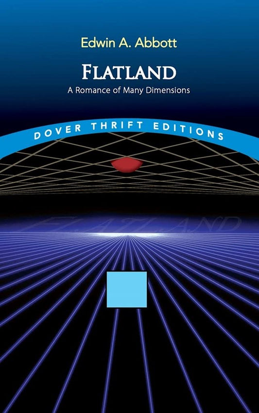Flatland: A Romance of Many Dimensions (Dover Thrift Editions) book cover