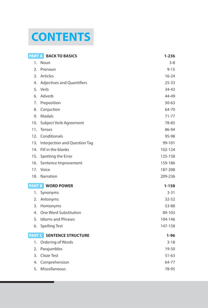 Arihant General English Book 2025 | For SSC, Banking, UPSC, NDA, CDS, CUET & Other Competitive Exams | 5000+ Practice Questions & 10,000+ Words and Sentence Structures | English Medium
