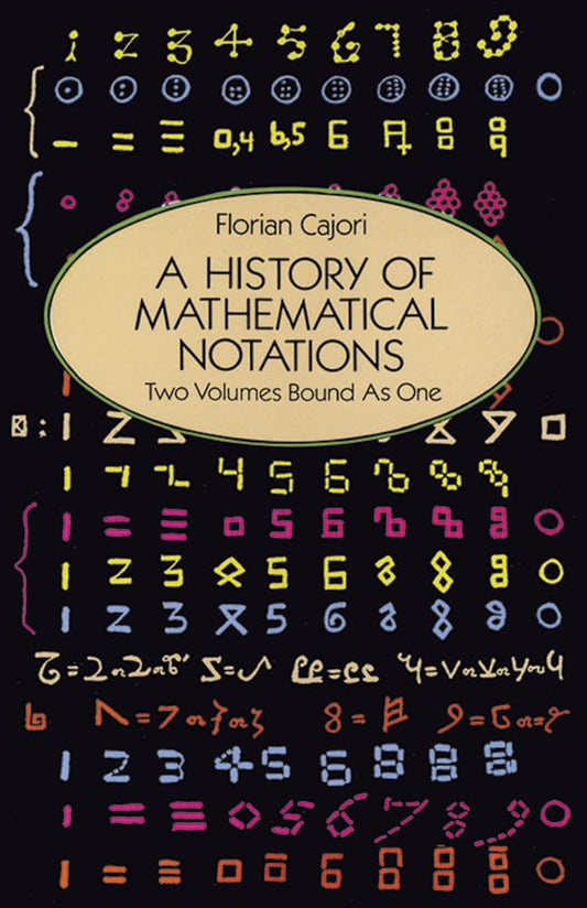 A History of Mathematical Notations book cover