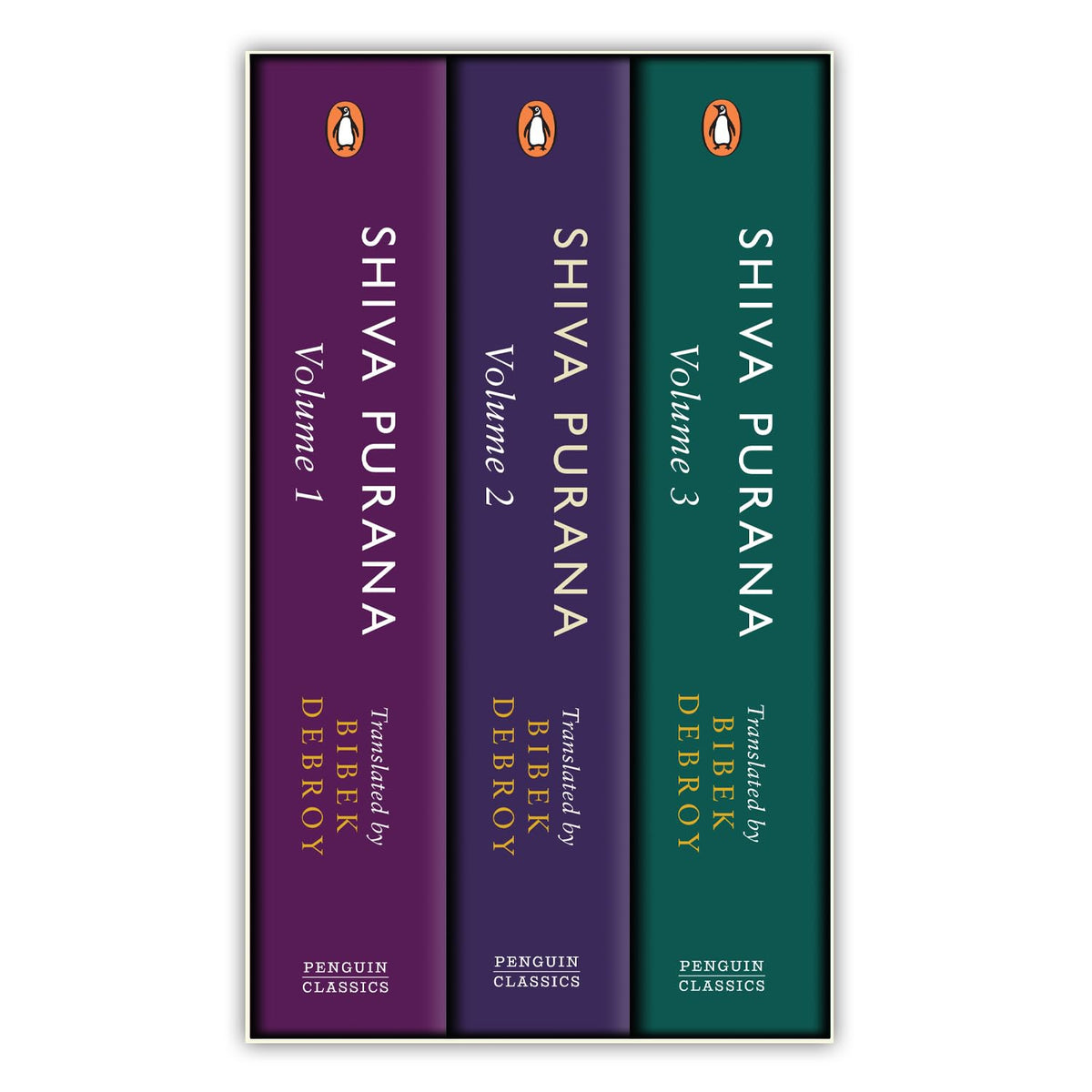 Shiva Purana Boxset (Set of 3): A Collectible Boxset of Volumes 1, 2 and 3 by Bibek Debroy: Hindu Mythology, Sacred Hindu Texts, Indian Philosophy & Spiritual Classics
