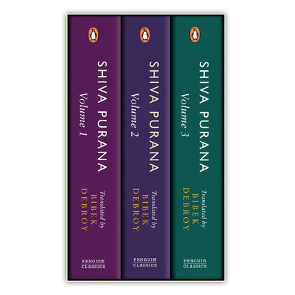 Shiva Purana Boxset (Set of 3): A Collectible Boxset of Volumes 1, 2 and 3 by Bibek Debroy: Hindu Mythology, Sacred Hindu Texts, Indian Philosophy & Spiritual Classics