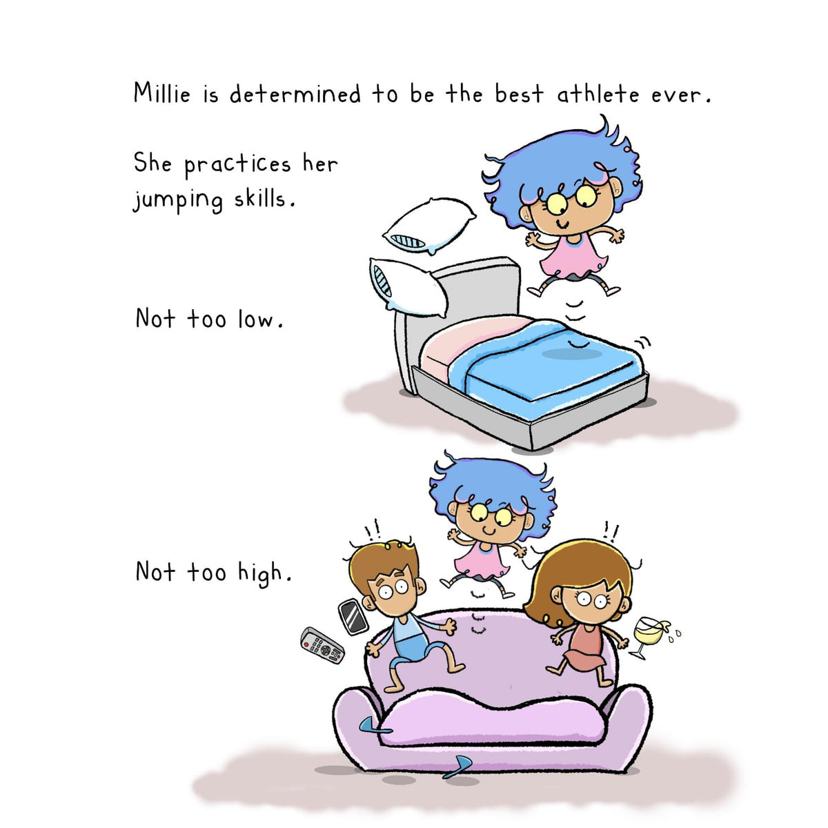 The Girl Who Makes A Million Mistakes