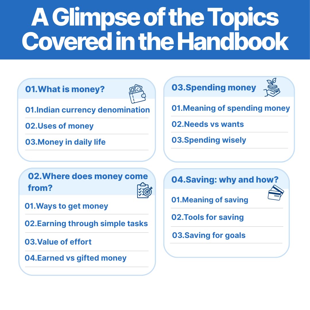 Personal Finance Handbook for Grade 1 to 2: Easy Finance Book for Kids Early Financial Literacy and Basic Money Management Skills for Young Learners