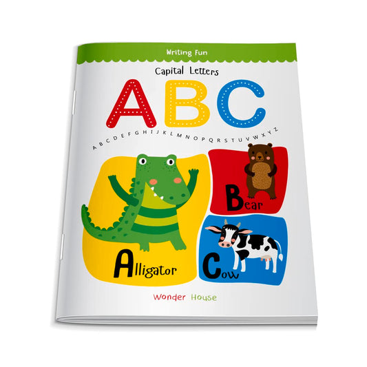 Capital Letters ABC: Write and practice Capital Letters A to Z book for kids (Writing Fun) book cover