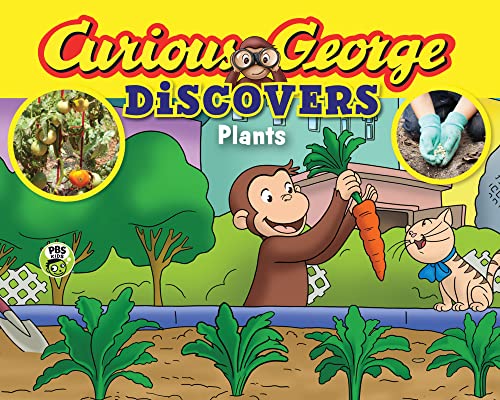 CURIOUS GEORGE DISCOVERS PLANTS (SCIENCE STORYBOOK) book cover