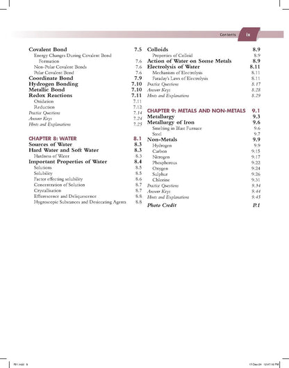 Pearson IIT Foundation Class 9 Chemistry (Old edition)