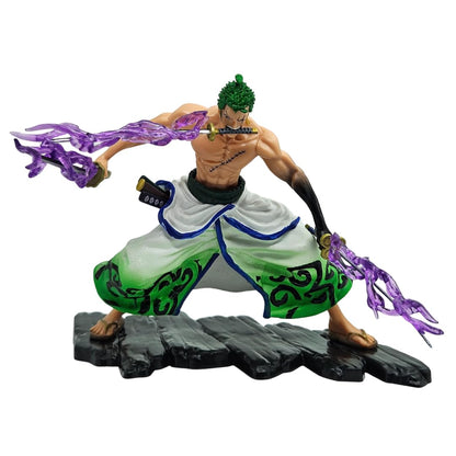 One Piece Manga Box Set Volumes 47–70 + Roronoa Zoro Wano Action Figure 17cm | Anime Collector Combo