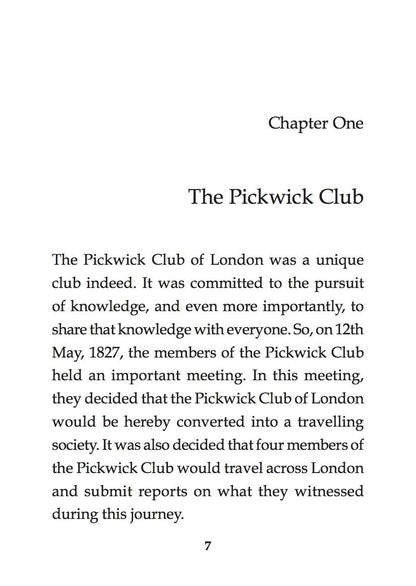 Children Classics - The Pickwick Papers: Illustrated Abridged Classics with Practice Questions (Om Illustrated Classics for Kids)