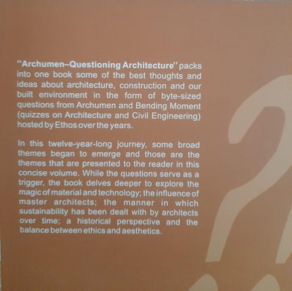 Archumen : Questioning Architecture