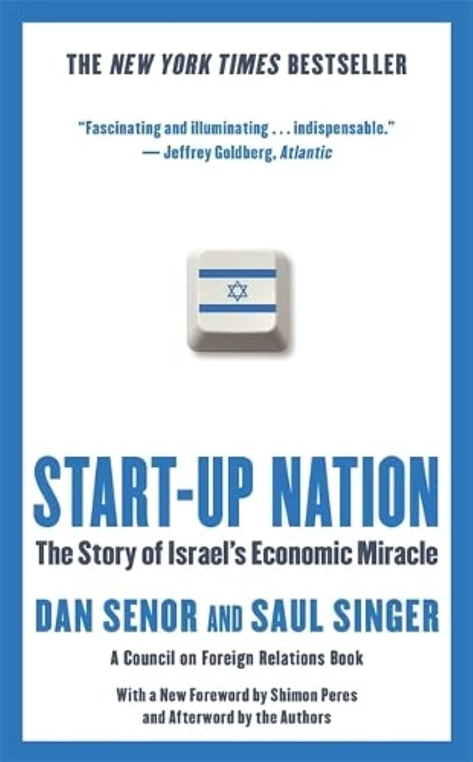 START-UP NATION:-THE STORY OF ISRAEL’S ECONOMIC MIRACLE by Dan SenorSaul Singer book cover