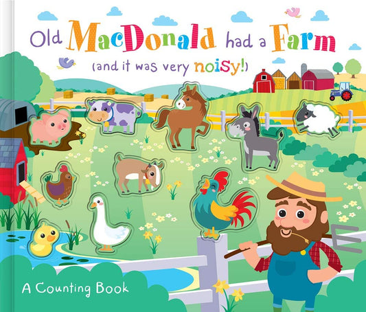 COUNTING TO TEN BOOKS: OLD MACDONALD HAD A FARM book cover