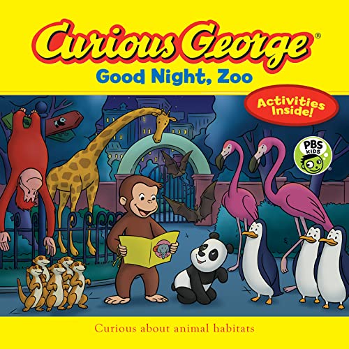 CURIOUS GEORGE GOOD NIGHT, ZOO (CGTV 8 X 8) book cover