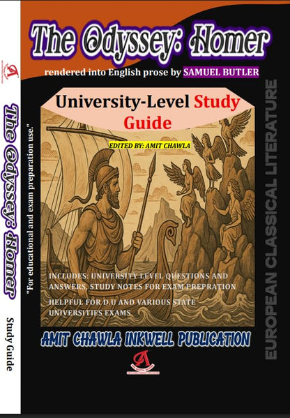 EUROPEAN CLASSICAL LITERATURE BA ENGLISH HONS. 1ST YEAR SEMESTER 1 DELHI UNIV. | THE ODYSSEY BY HOMER | STUDY GUIDE BY AMIT CHAWLA