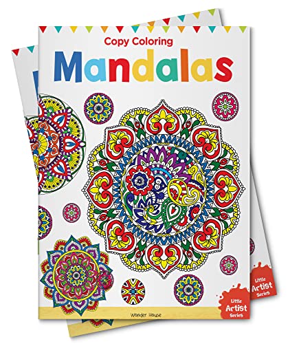 Little Artist Series Mandala: Copy Colour Books book cover