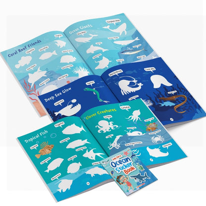 My First Sticker Book - Ocean - Activity Book for Kids - Stickers for Children - Age 3+ Years