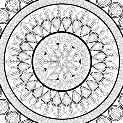 Refreshing Mandala Colouring Book for Adults Book 5| Intricate Mandala Designs for Mindfulness, Relaxation & Creativity | High Quality Paper for Pens, Pencils & Markers