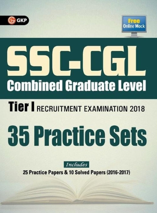 SSC CGL Combined Graduate Level Tier I - 35 Practice Papers 2018 book cover