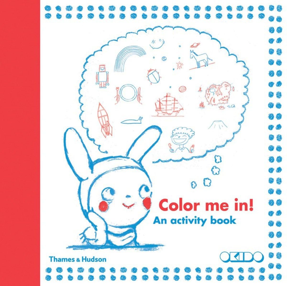 Color Me In!: An activity book book cover