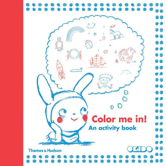 Color Me In!: An activity book book cover