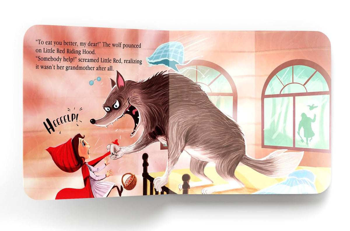 5 Minutes Fairy Tales The Red Riding Hood: Abridged Fairy Tales For Children