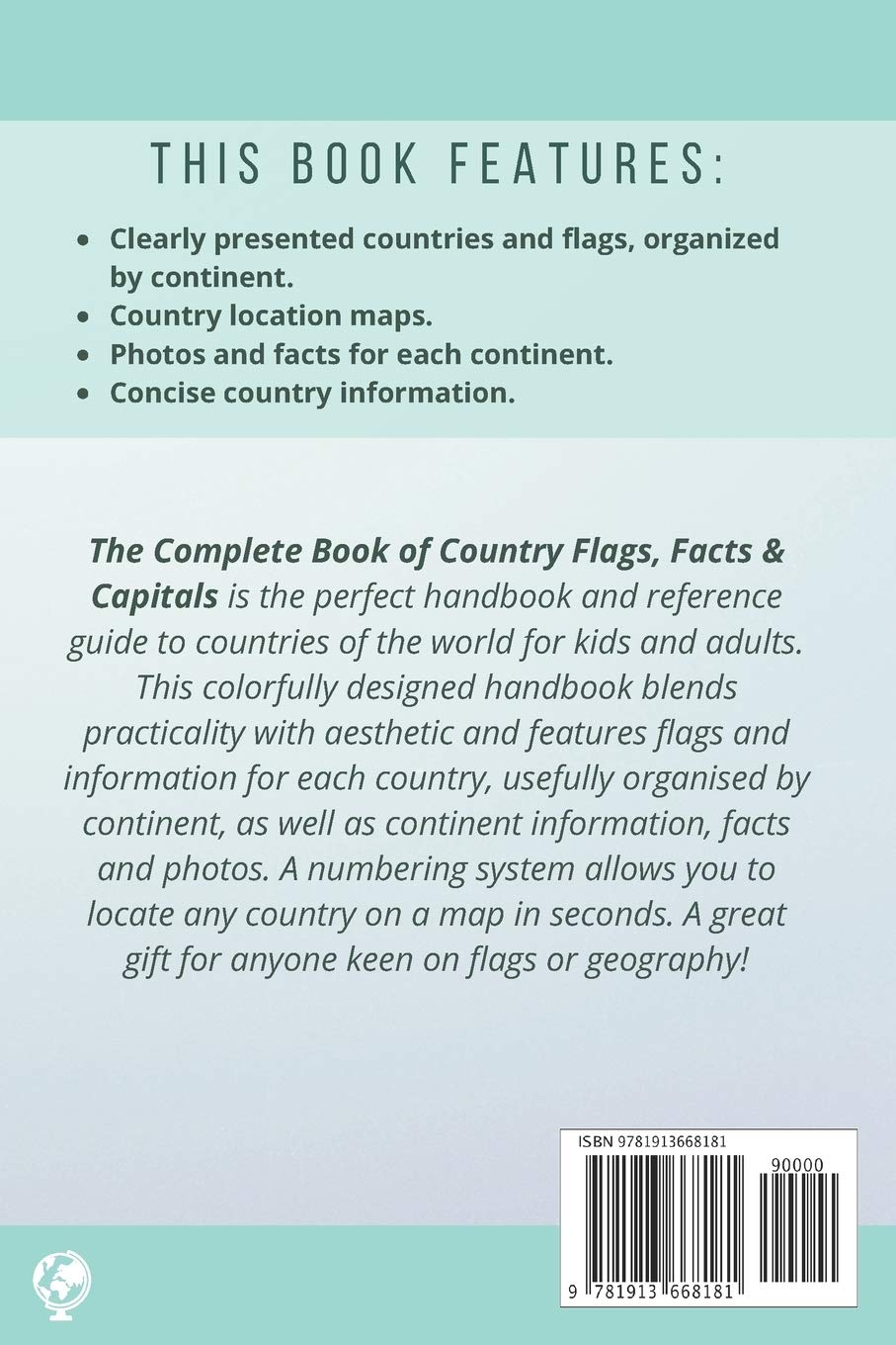 The Complete Book of Country Flags, Facts and Capitals: A colorful guide of all country flags, facts and capitals of the world including photos and co
