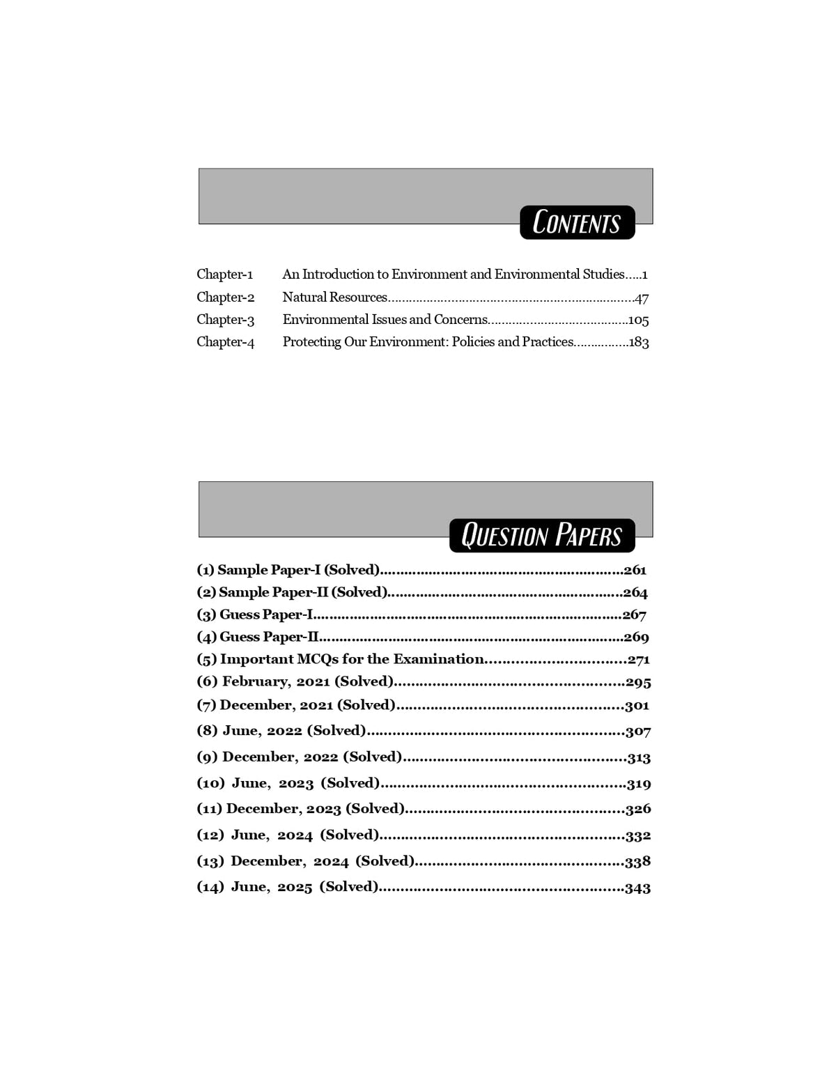 Gullybaba IGNOU BAEGH 1st Sem BEVAE-181 Environmental Studies in English - Latest Edition IGNOU Help Book with Solved Previous Year's Question Papers and Important Exam Notes