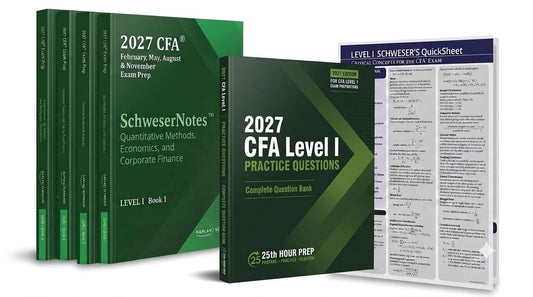 2027 CFA Level 1 Books – Complete Study Material | 4 Syllabus Guides + Question Bank | Latest Exam Prep