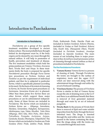 Textbook of Panchakarma for BAMS : Dr. Sarvesh Kumar Singh and Dr. Kshipra Rajoria (National Institute of Ayurveda, Jaipur) As per NCISM Syllabus