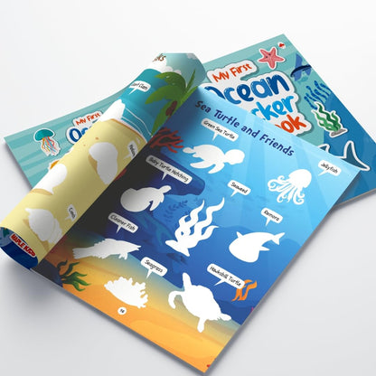My First Sticker Book - Ocean - Activity Book for Kids - Stickers for Children - Age 3+ Years
