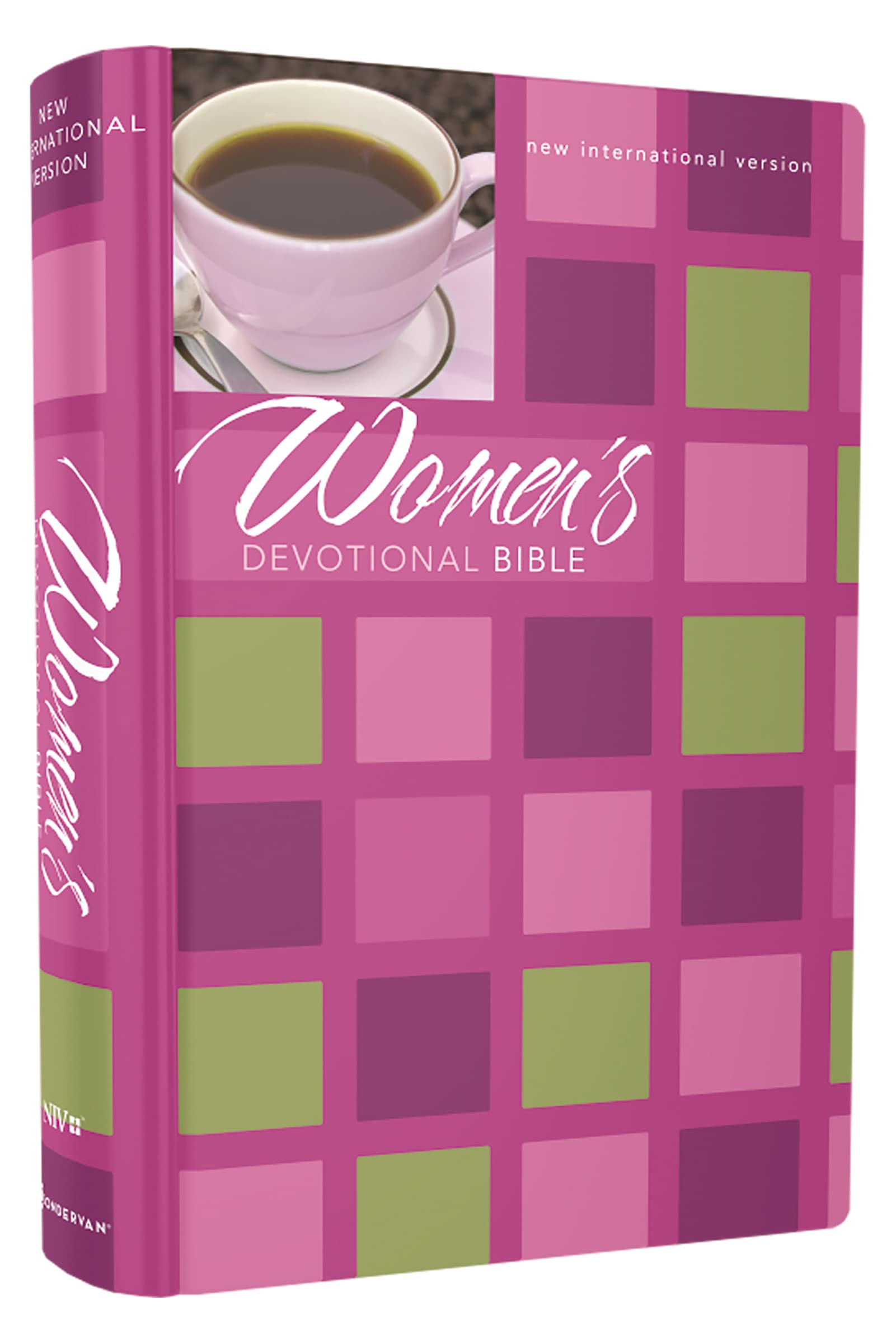 NIV, WOMENS DEVOTIONAL BIBLE, HARDCOVER book cover