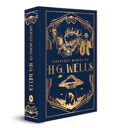 Greatest Works of HG Wells (Deluxe Hardbound Edition) book cover
