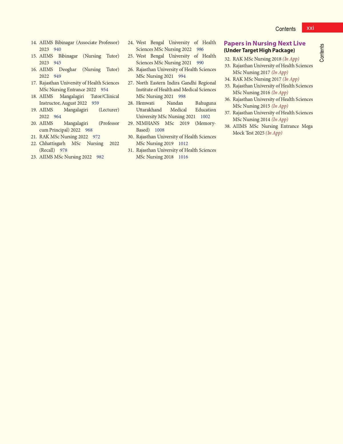 TARGET HIGH MSc Nursing Entrance, 3rd COLORED HYBRID EDITION (PB 2026)