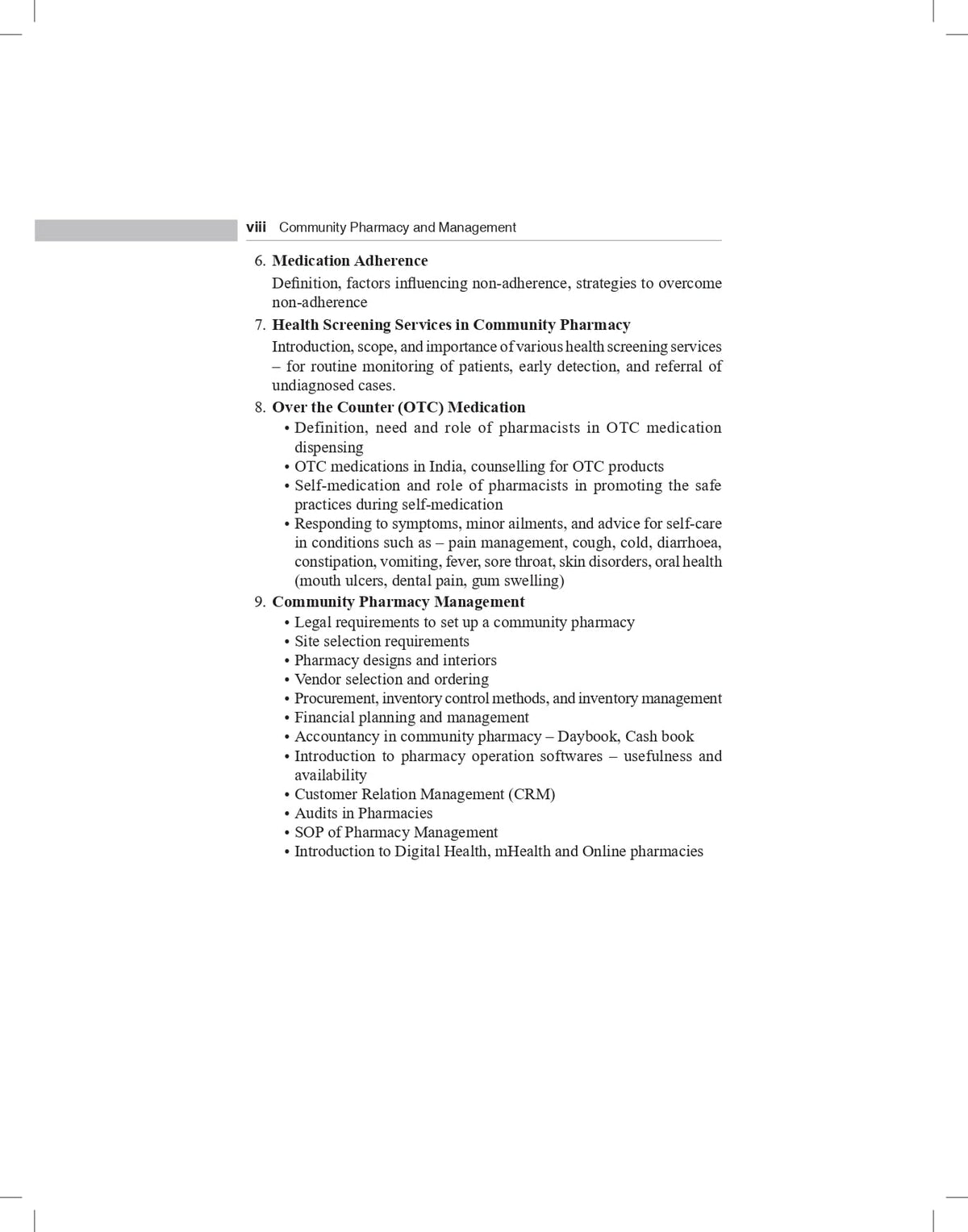 CBS Confident Pharmacy Series | Community Pharmacy and Management Community Pharmacy and Management 2/e