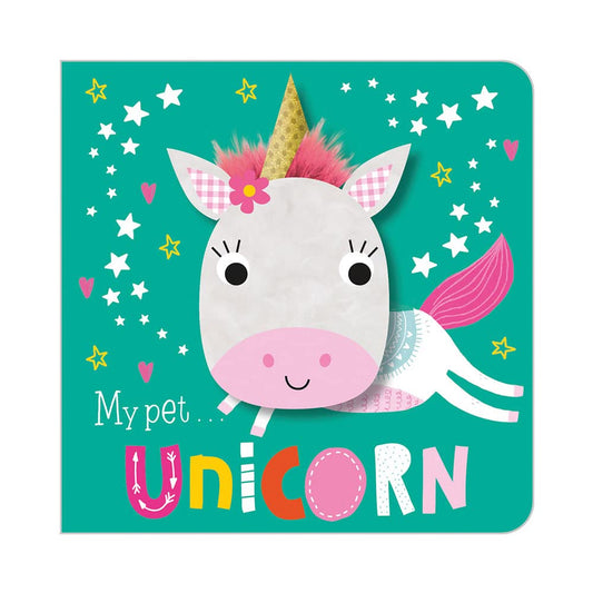 MY PET UNICORN (FINGER PUPPETS) book cover