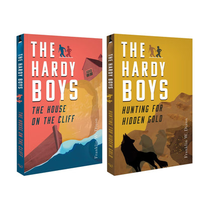 Hardy Boys: Original Case Files Series — 8 Book Box Set | Classic Mystery Adventure Books | Franklin W. Dixon | Collectible Paperback Boxed Set