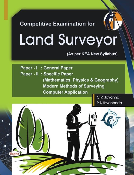 Competitive Examination for Land Surveyor (As per KEA New Syllabus) Paper 1 & 2