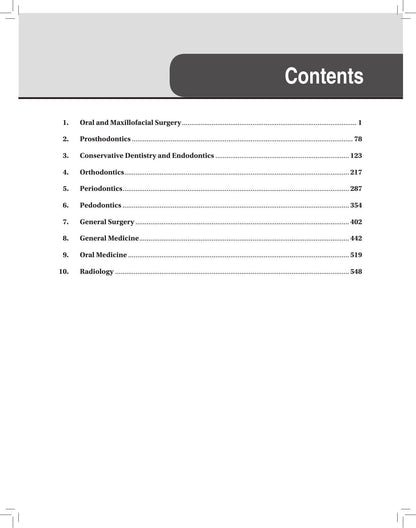 DENTOGIST :MCQS IN DENTISTRY WITH EXPLANATORY ANSWERS CLINICAL SCIENCES