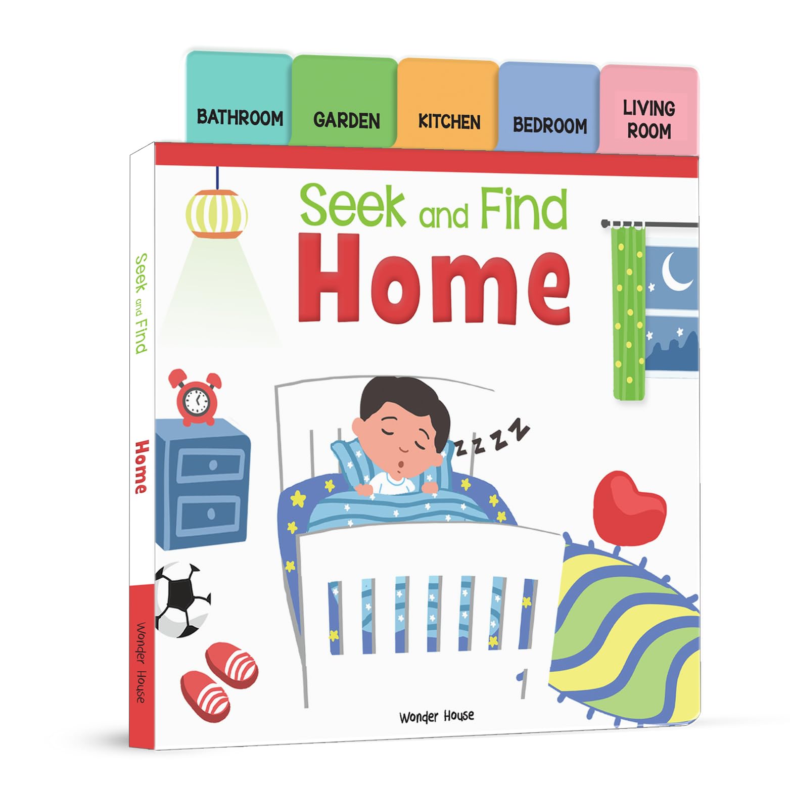 Seek And Find - Home : Early Learning Board Books With Tabs book cover